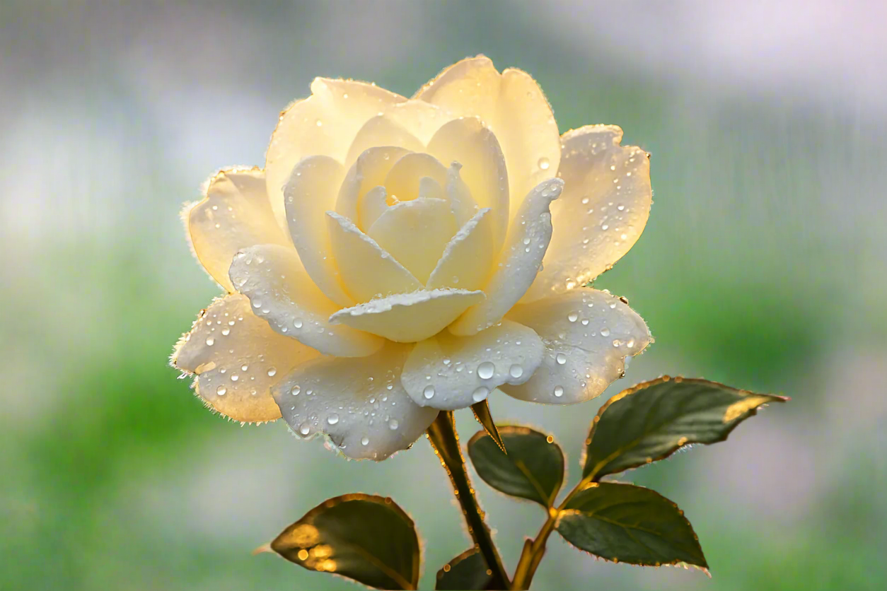 make flower white